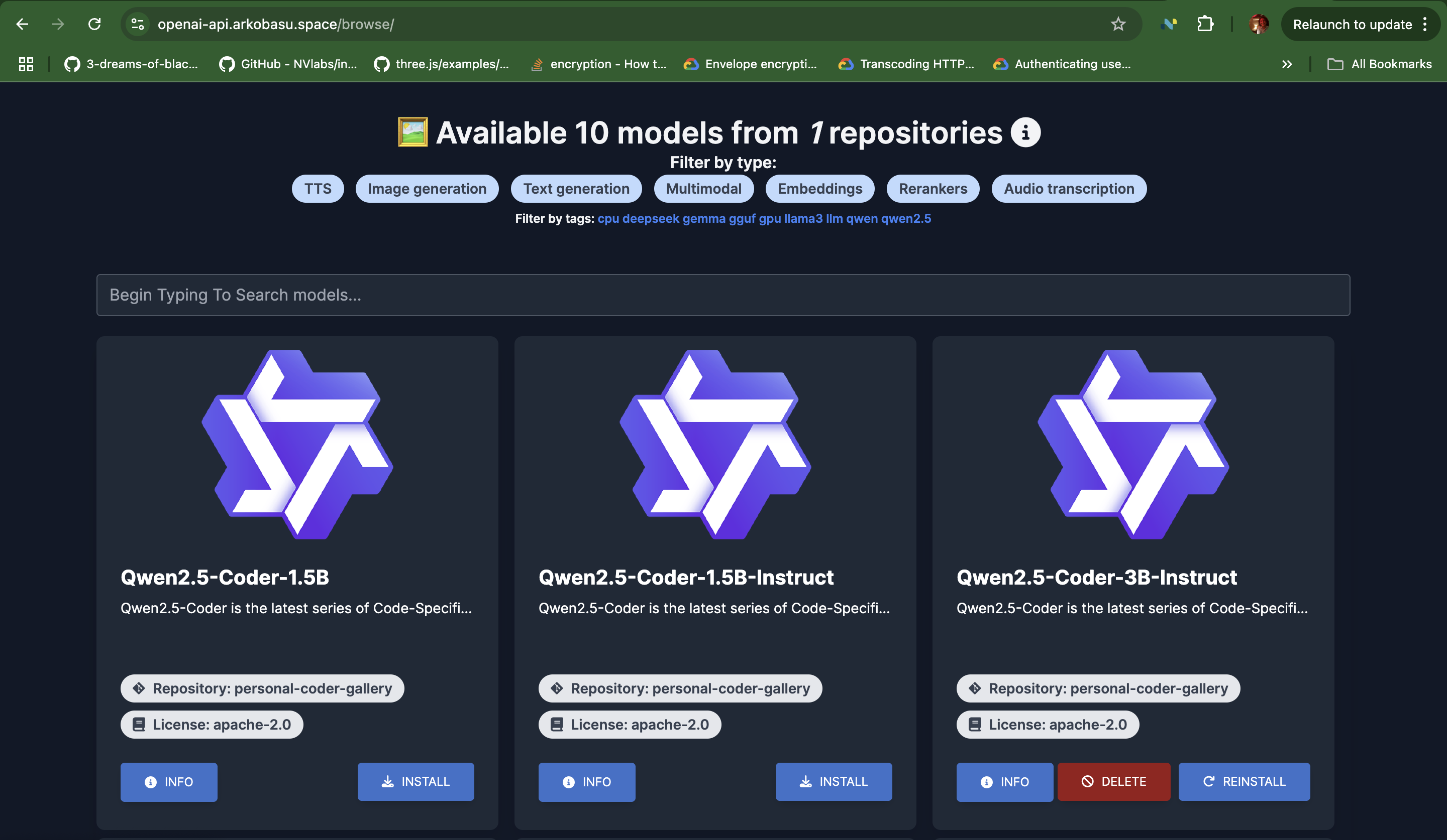 Image of Open WebUI Models