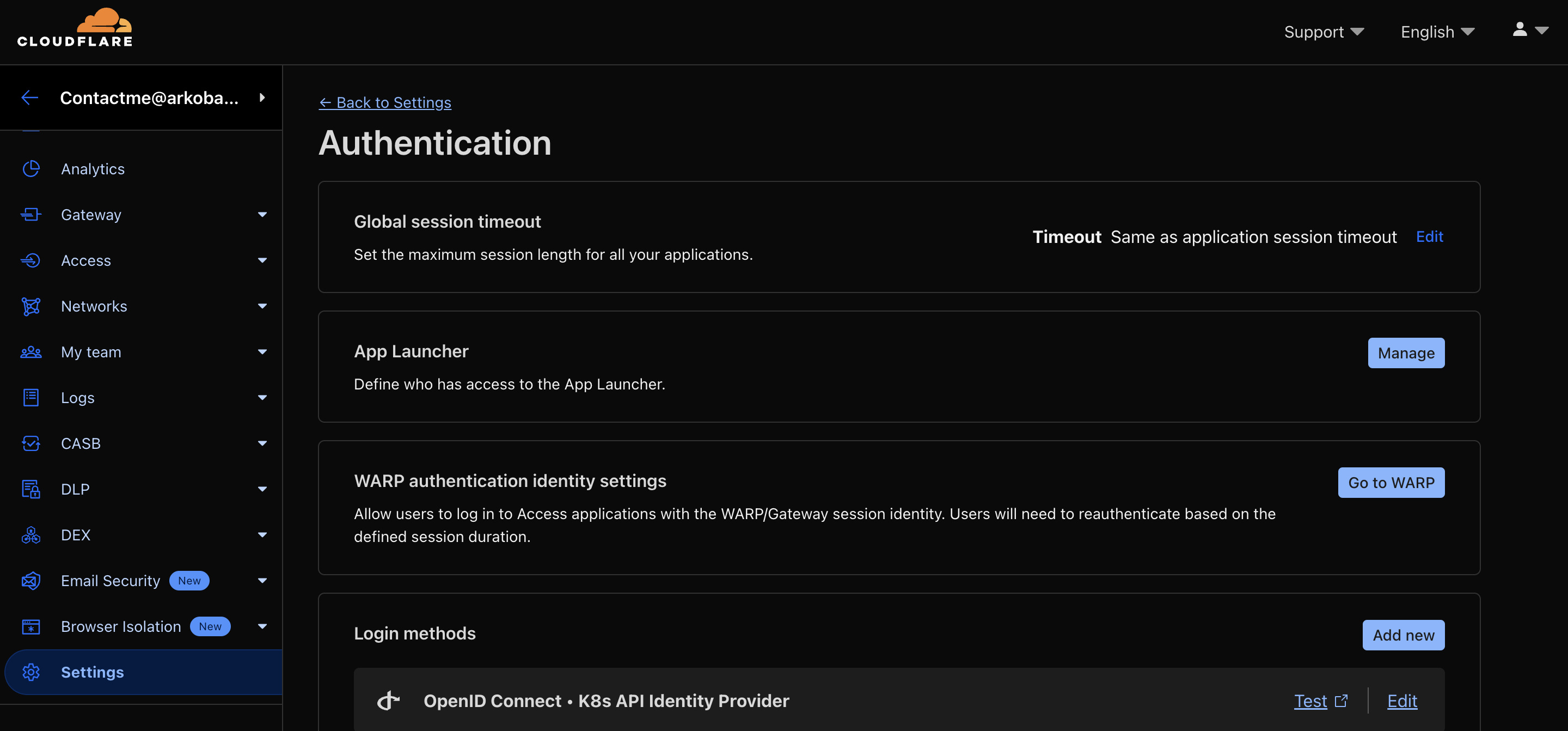 Cloudflare Access Identity Provider (IdP) for Keycloak